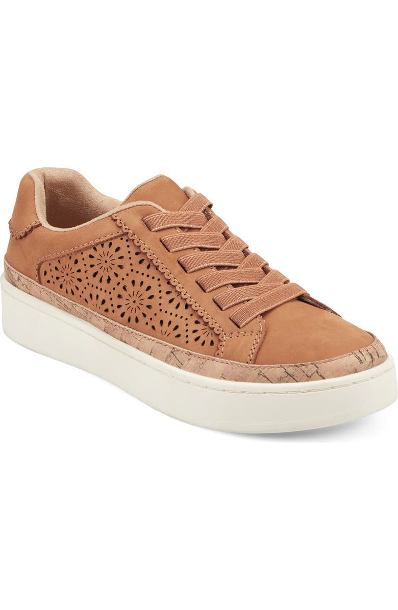 Earth<sup>®</sup> Kristal Laser Cut Platform Sneaker, Main, color, Medium Natural