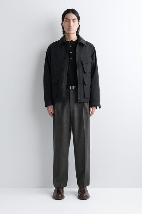 Padded Nylon Utility Jacket