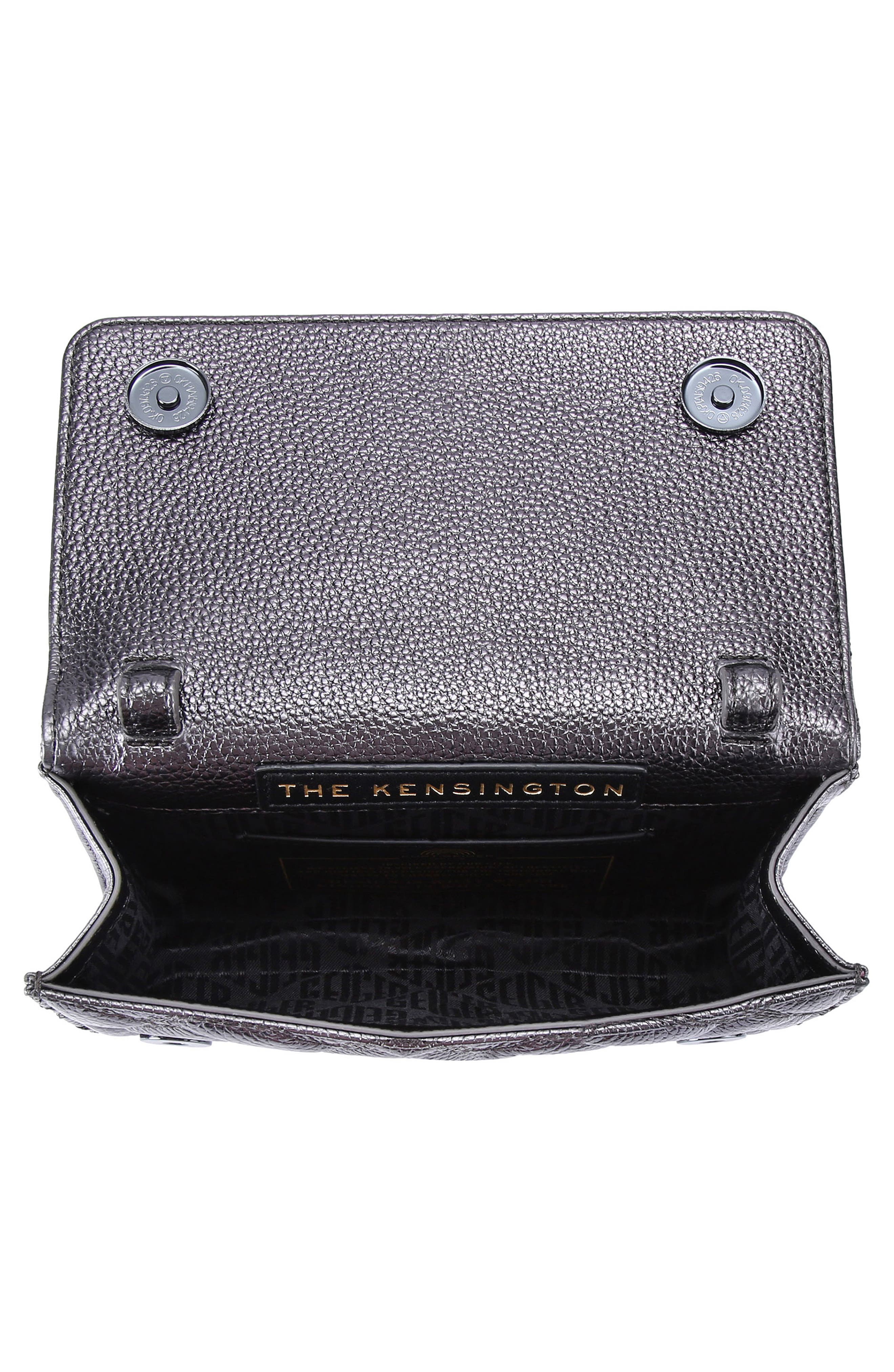 Kurt Geiger London Extra Mini Kensington Drench Quilted Leather Crossbody Bag, Alternate, color, 