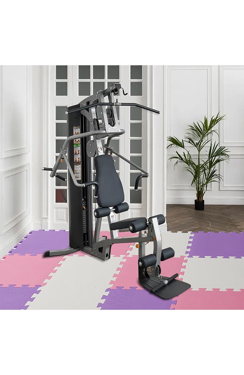 Easy Playhouse 12 Soft Foam Floor Tiles, Interlocking Mat, Alternate, color, Multicolored