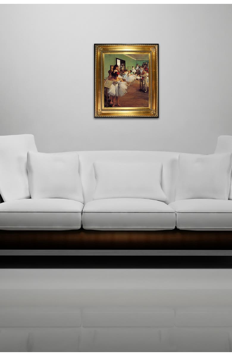 OVERSTOCK ART The Dance Class with Regency Gold Frame, 28.5" x 32.5", Alternate, color,