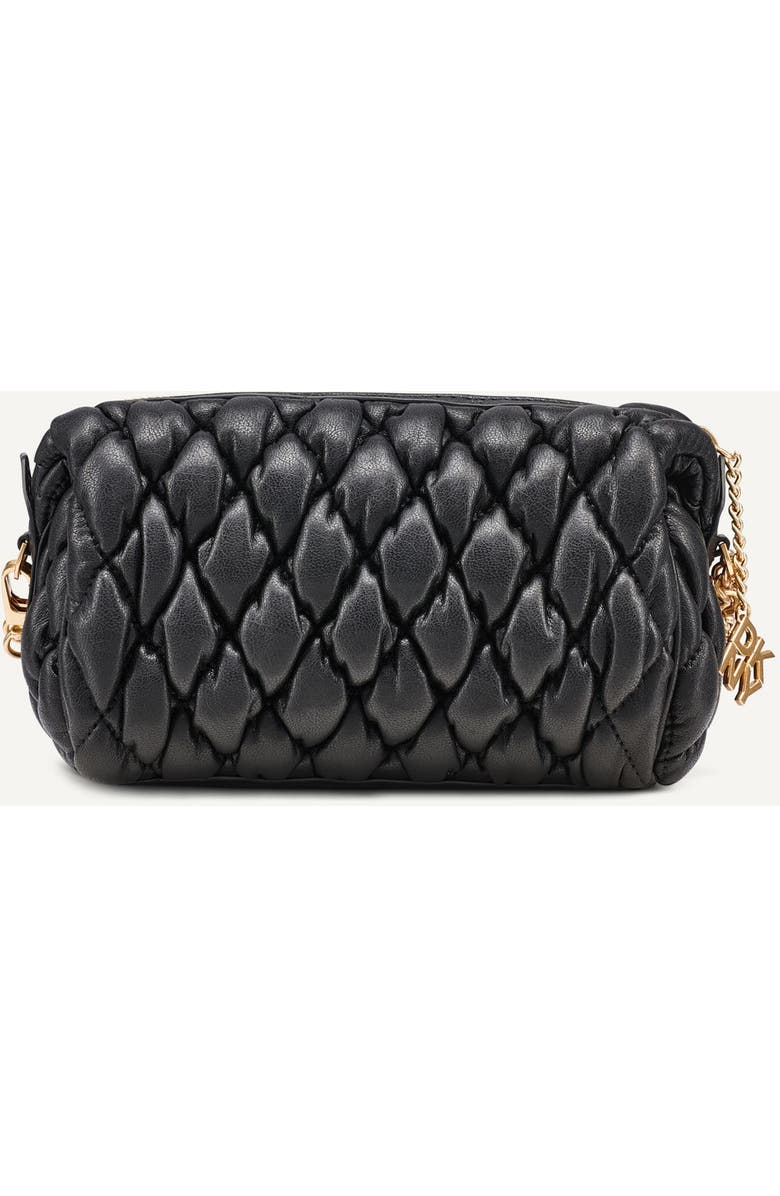 DKNY Raya Small Shoulder Bag, Alternate, color, Black/Gold