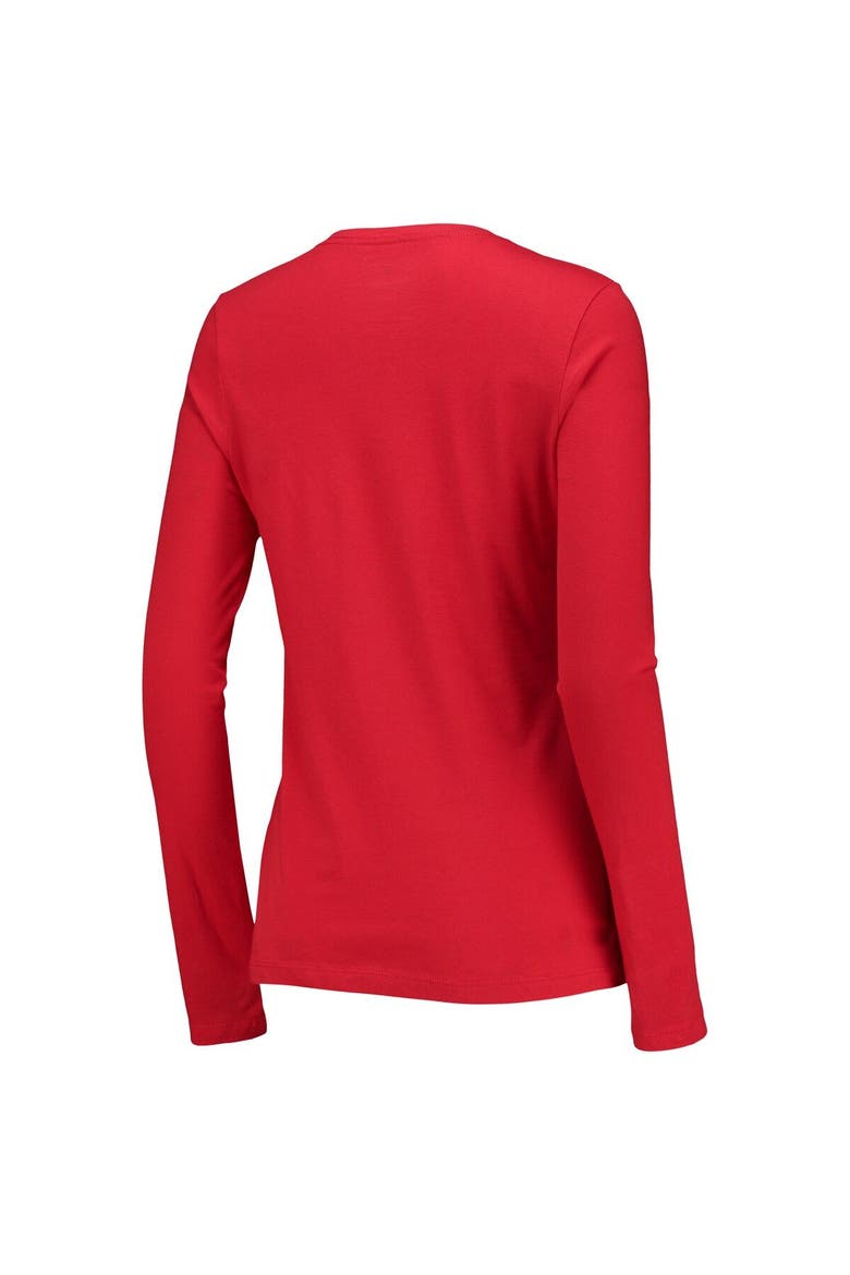 Women's Fanatics Branded Red Team USA Snowboarding Long Sleeve T-Shirt, Alternate, color, Red