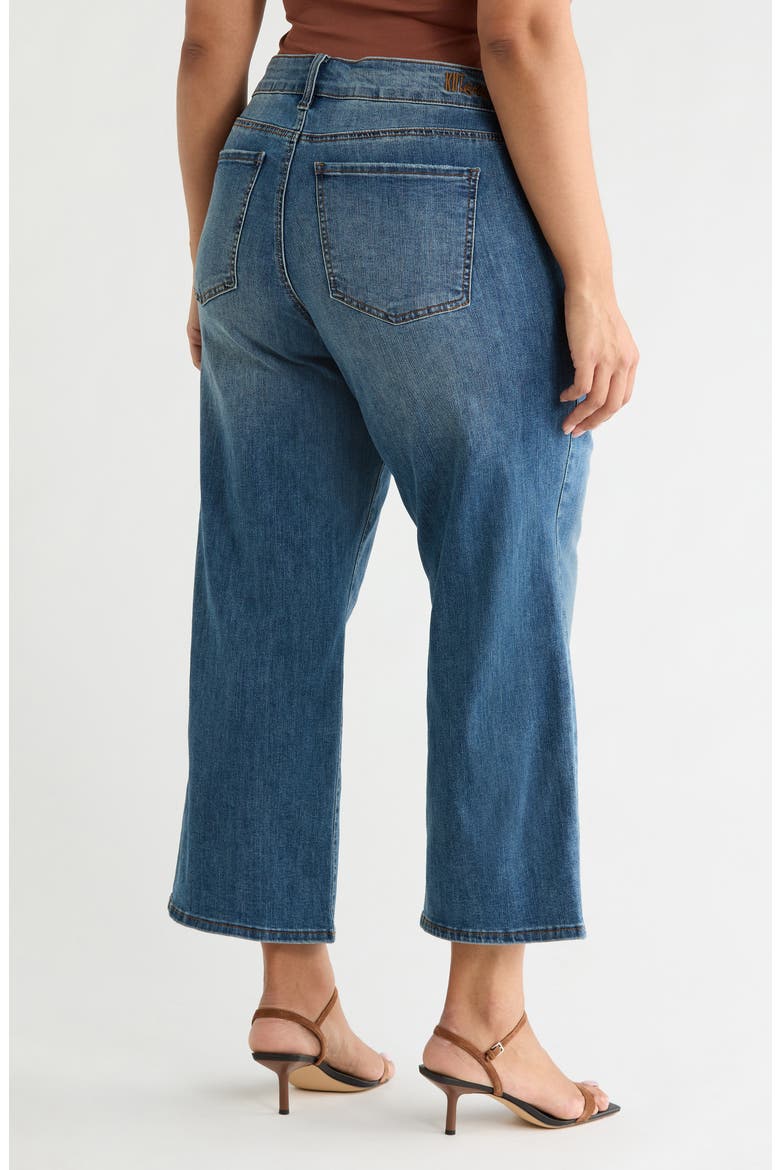 Lucy High Waist Crop Wide Leg Jeans, Alternate, color, GAURA