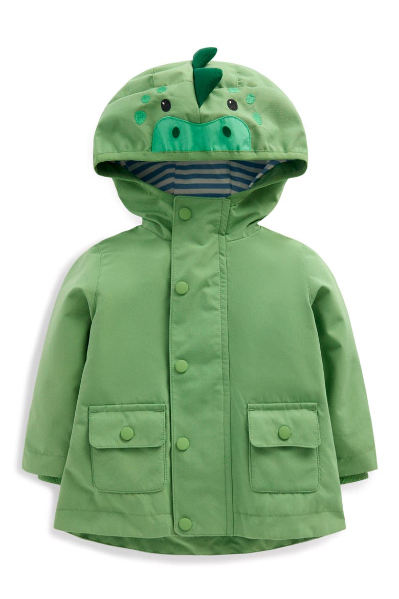 Kids' Fisherman Coat, Main, color, GREEN DINOSAUR