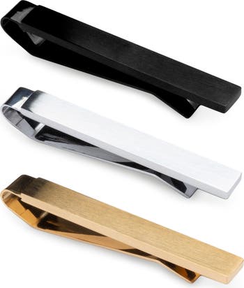 Set of 3 Slim Tie Bars