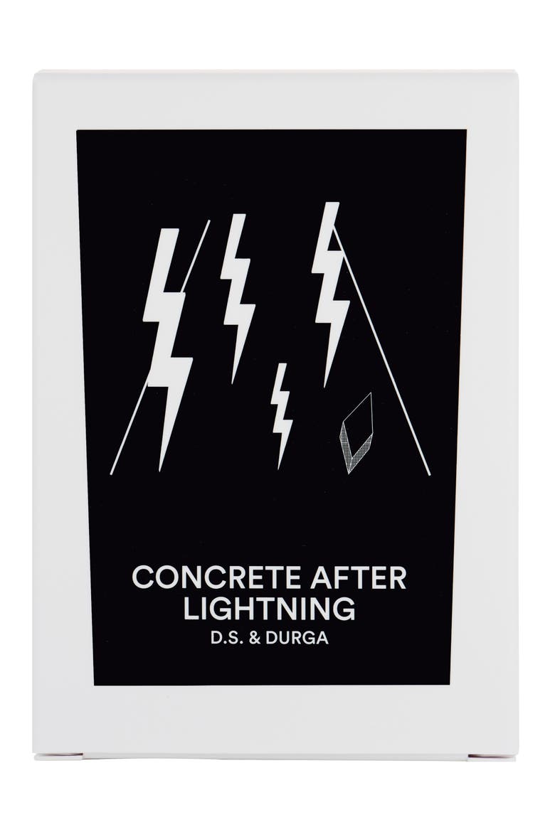 Concrete After Lightning Scented Candle, Alternate, color, WHITE