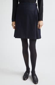 Johnstons of Elgin x Le Kilt Glen Plaid Wool & Cashmere Kilt