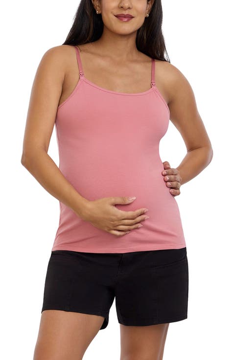 Clip Down Nursing Tank Top Cami