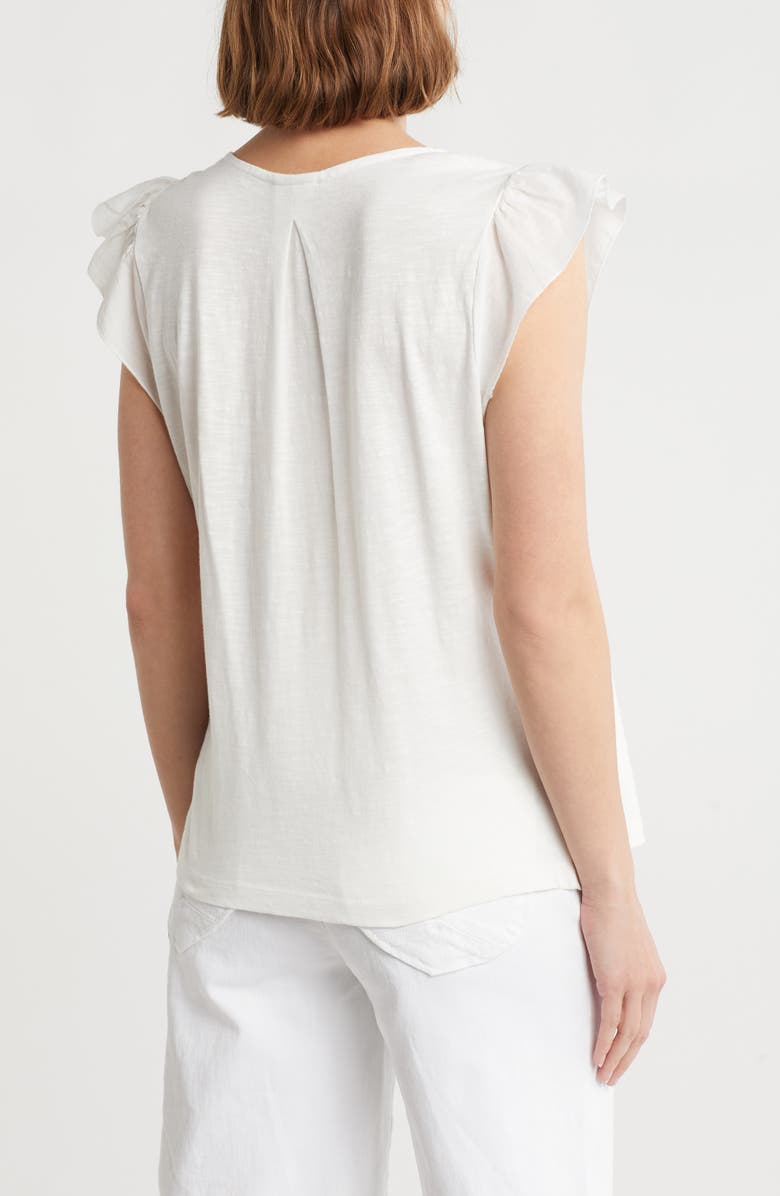 Democracy Embroidered Peplum Top, Alternate, color,