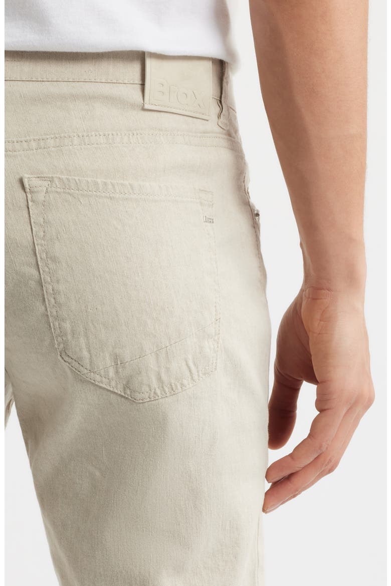 Chuck Modern Fit Linen & Cotton Pants, Alternate, color, SAND