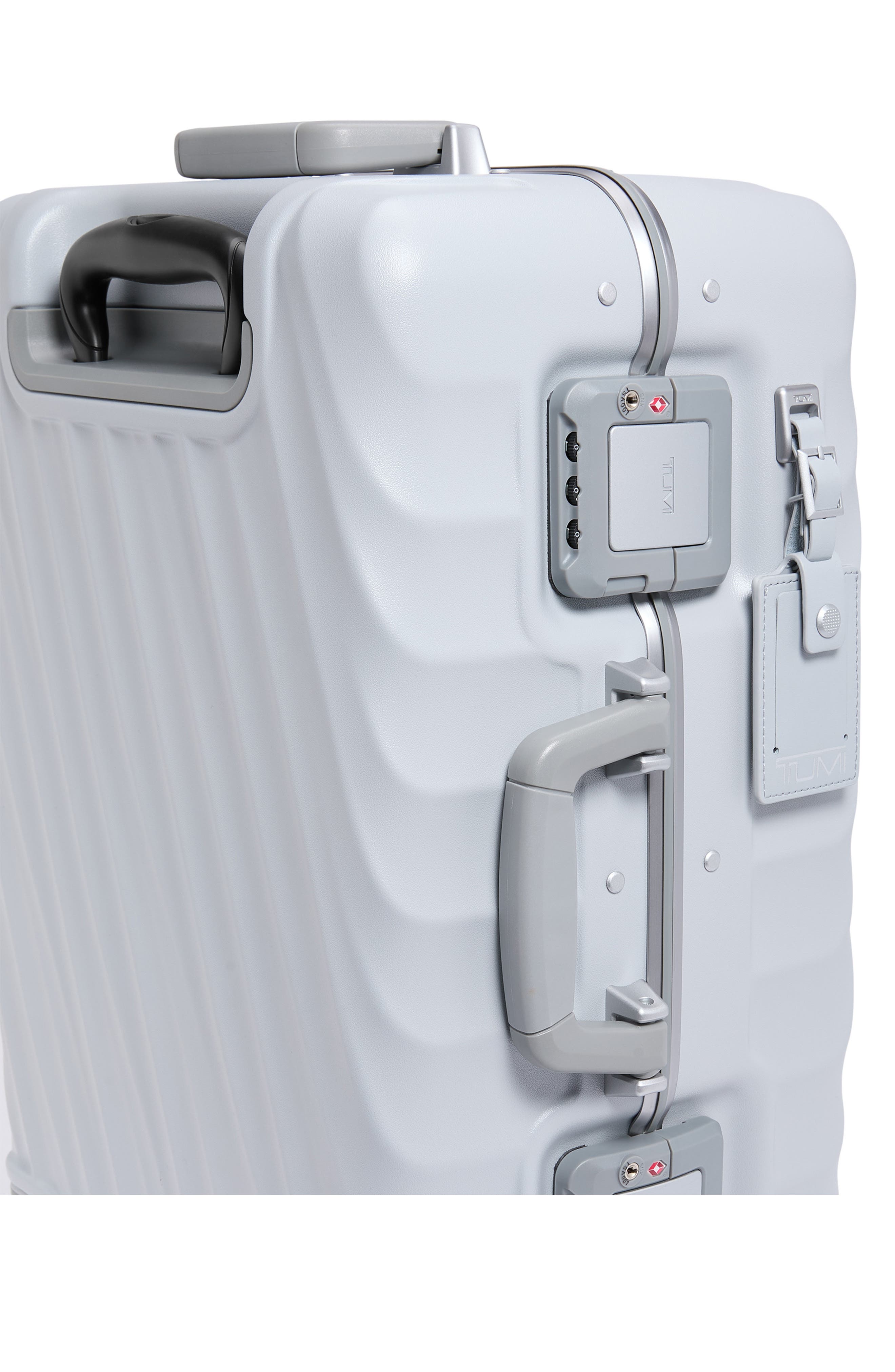 TUMI 19 Degree 22-Inch International Spinner Carry-On Bag, Alternate, color, Pearl Grey Texture