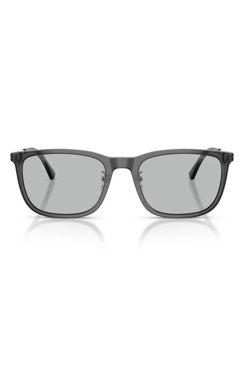 56mm Square Sunglasses