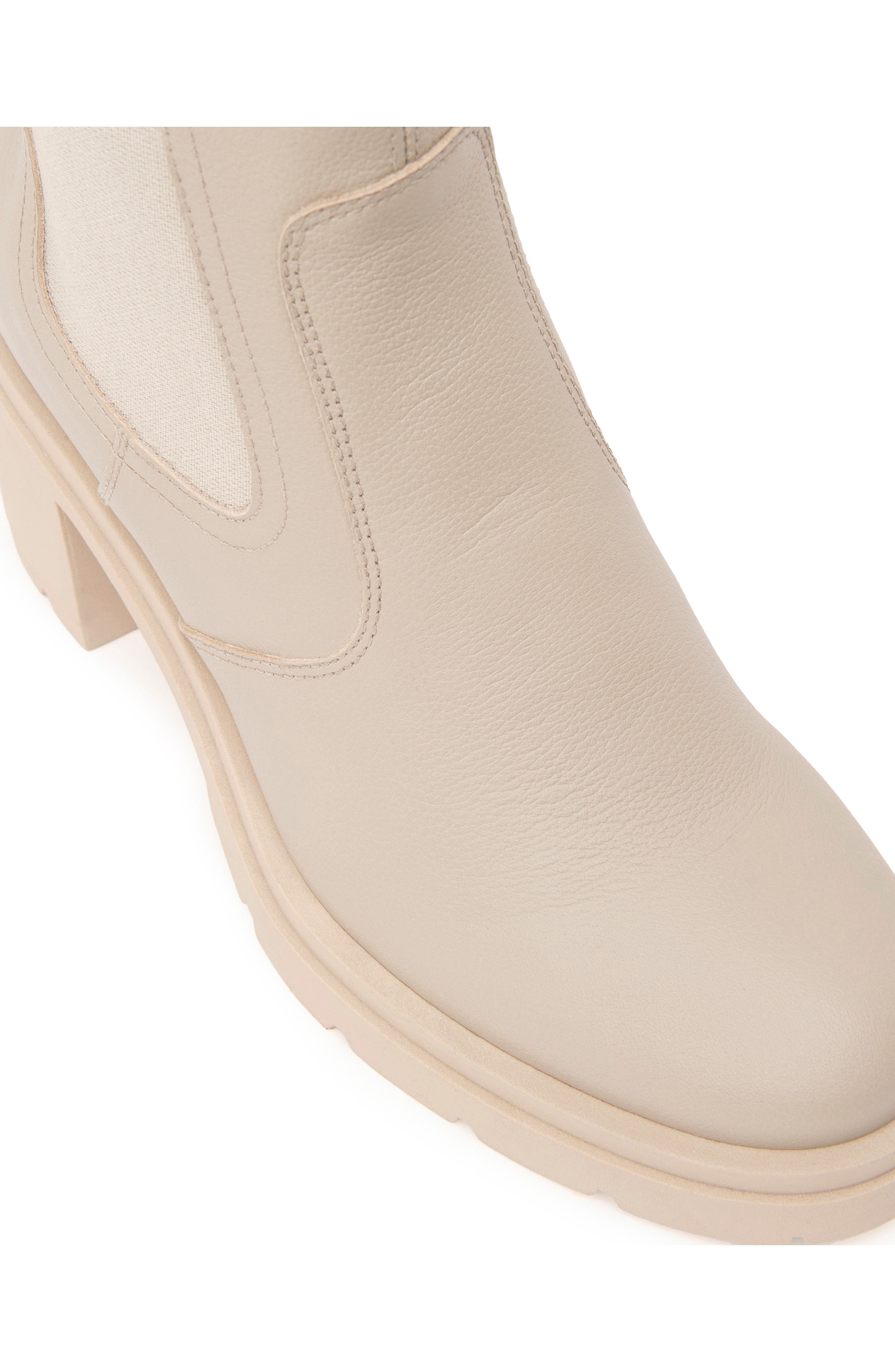 NeroGiardini Lug Sole Chelsea Boot, Alternate, color, Beige/ Khaki