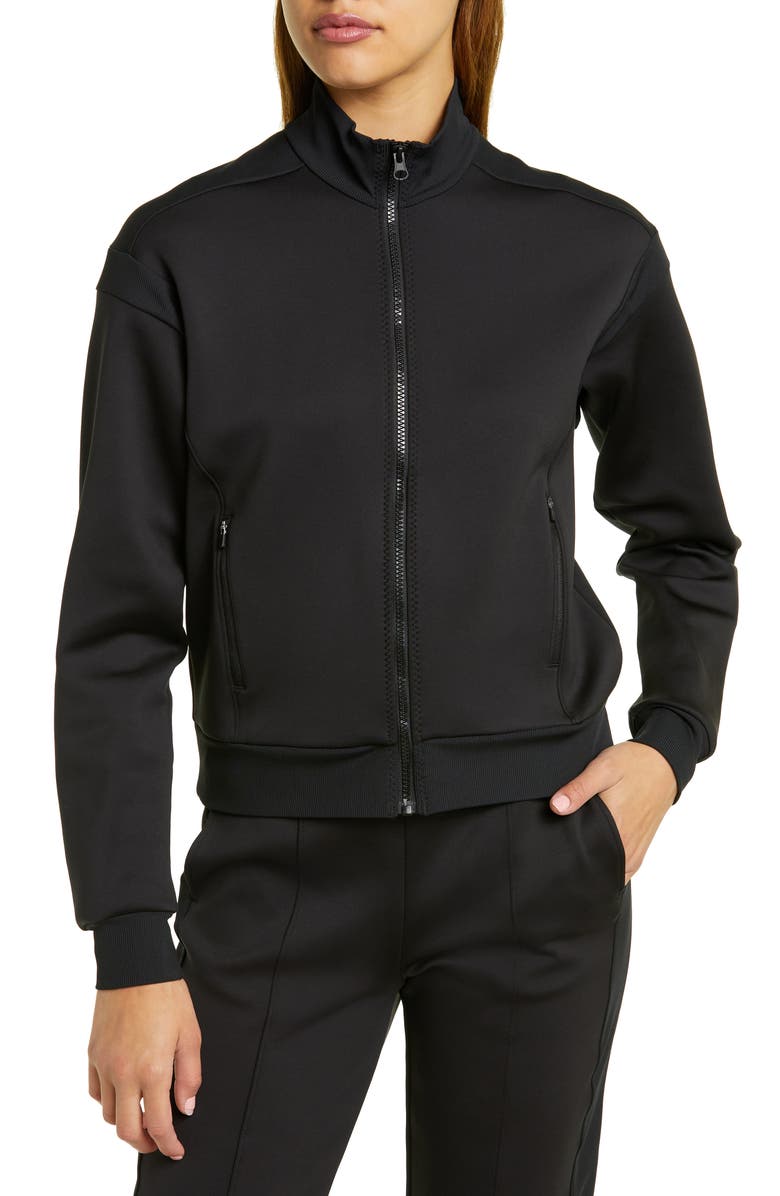 Zella Side Step Track Jacket, Alternate, color,