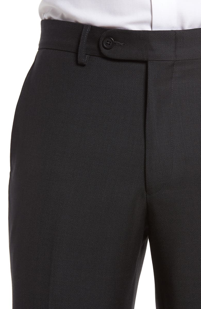 Bensol Tic Wool Trousers, Alternate, color, 