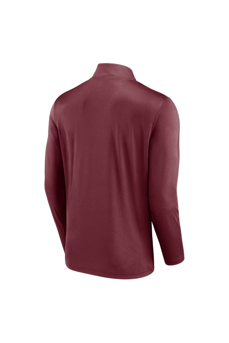 Men's Fanatics Branded Maroon Texas A&M Aggies Underdog Mindset Quarter-Zip Top, Alternate, color, Maroon