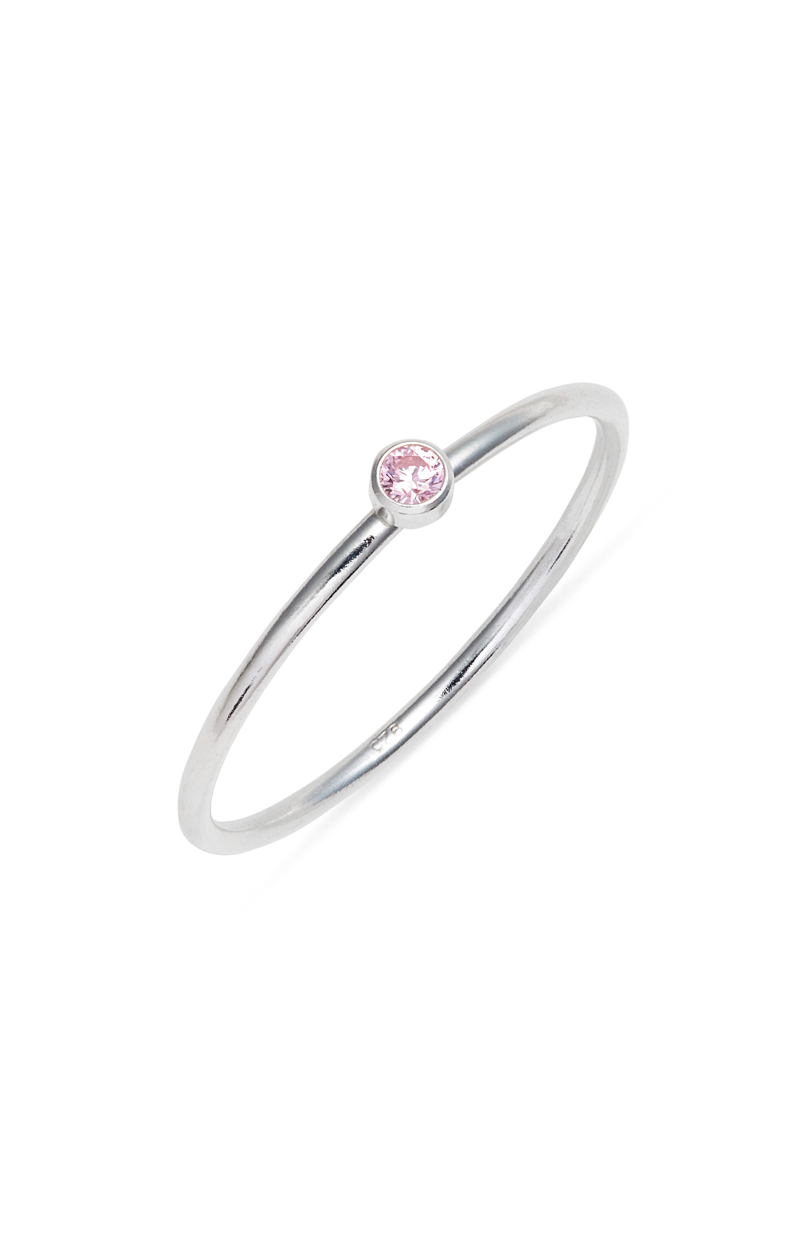 OCTOBER STERLING SILVER