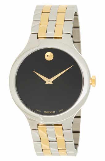 Movado Veturi Museum Dot Bracelet Watch, 44mm