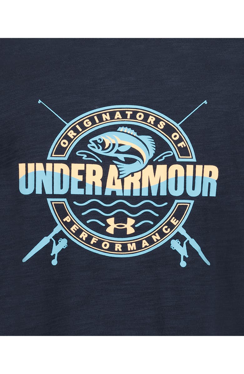 Under Armour Kids' Coastal Graphic T-Shirt, Alternate, color, Academy