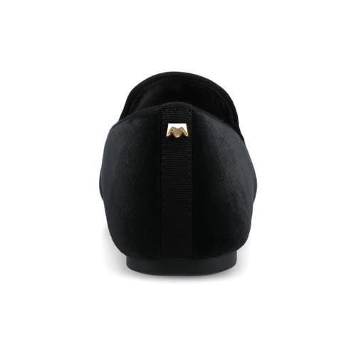 Birdies The Starling Loafer Velvet In Black