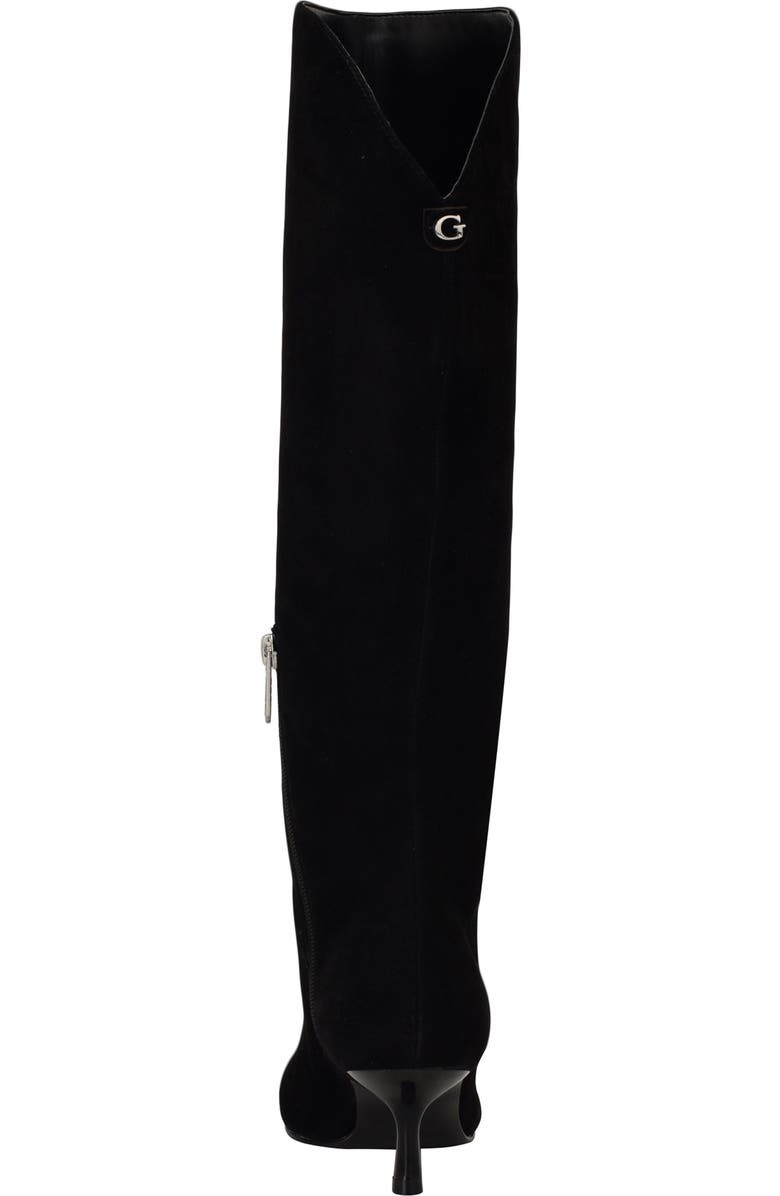 GUESS Yania Pointed Toe Boot, Alternate, color, Black