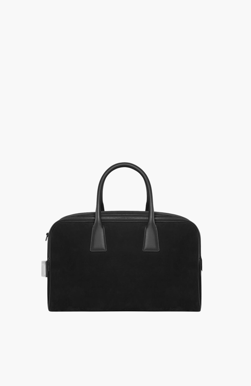 Aviteur Cristallo Nubuck Weekend Bag In Black