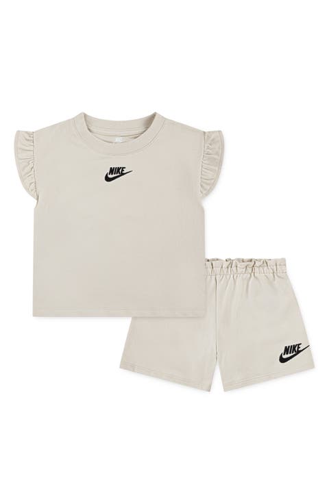 Kids' French Terry T-Shirt & Shorts Set (Toddler & Little Kid)
