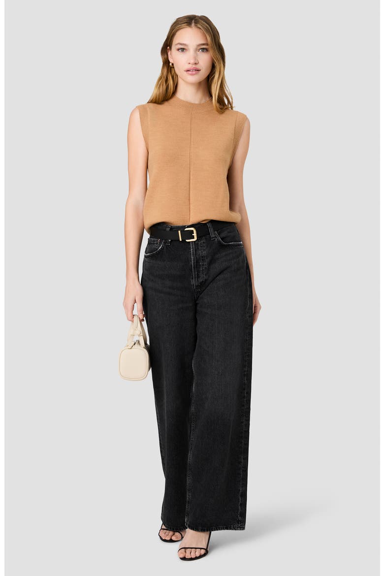 Babysoft Crewneck Sweater Tank, Alternate, color, CAMEL MEL
