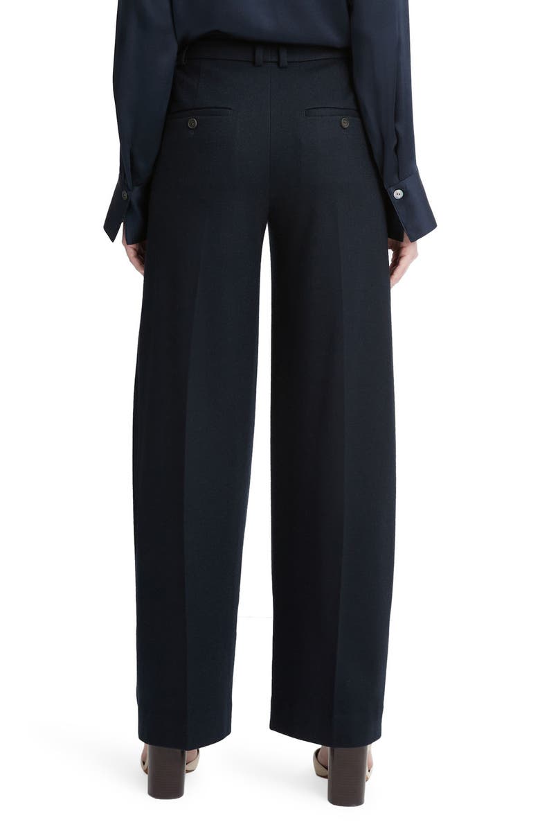 Vince Cozy Pleated Wool Blend Pants, Alternate, color,