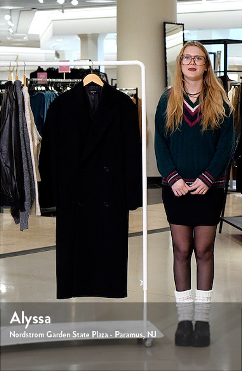 Oversize Double Breasted Classic Coat, sales video thumbnail