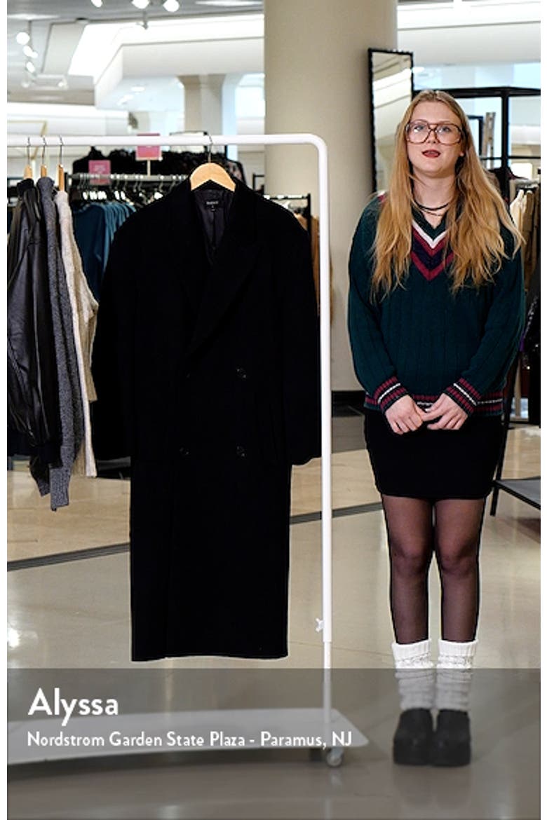 Oversize Double Breasted Classic Coat video