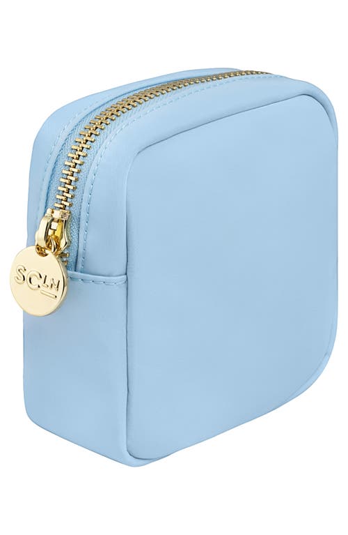 Stoney Clover Lane Mini Nylon Pouch In Purple