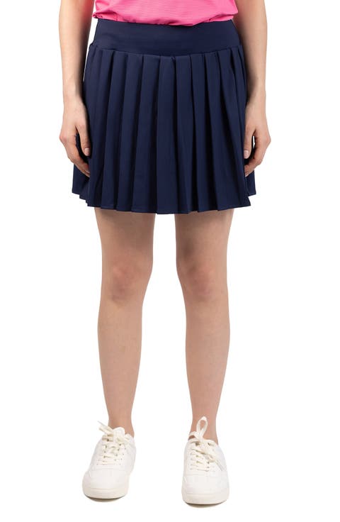 Pleated Performance Skort