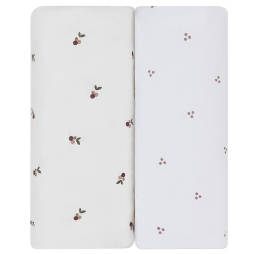 Ely's & Co. Waterproof Bassinet Sheet Set In Lavender Berry