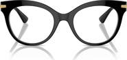 Dolce&Gabbana 52mm Butterfly Optical Glasses