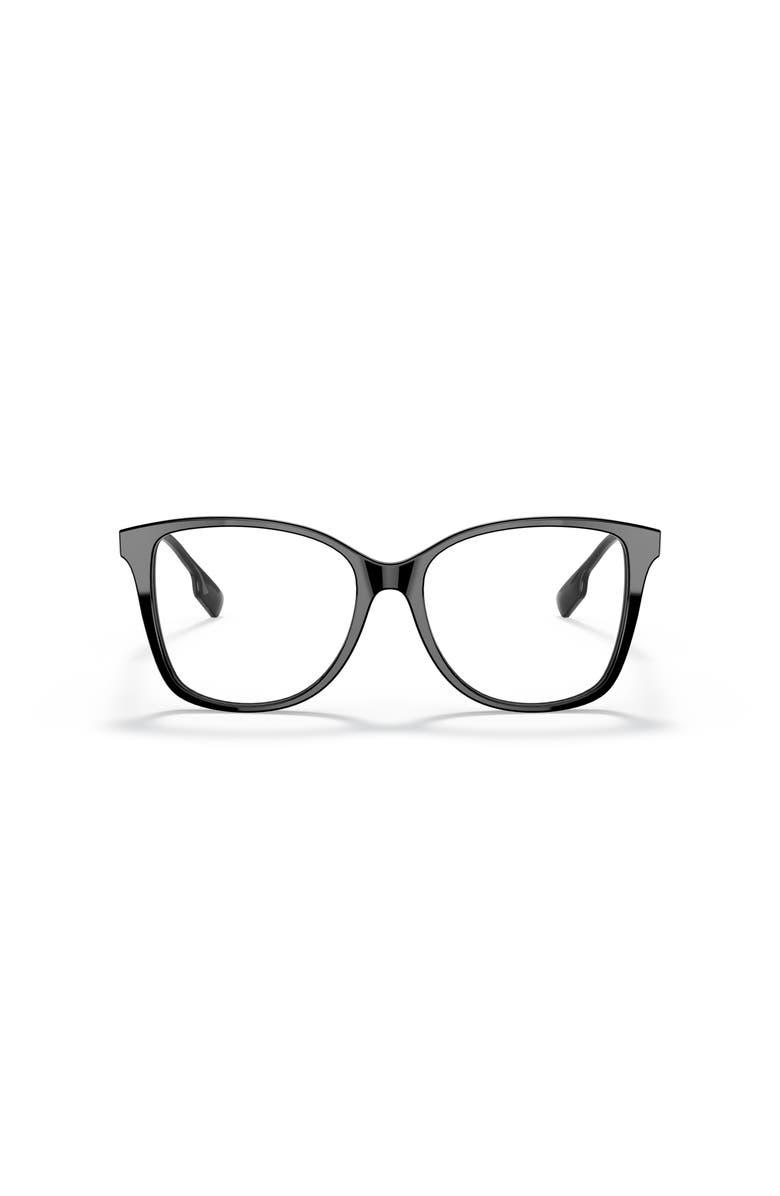 Burberry 52mm Square optical glasses, Alternate, color, Black