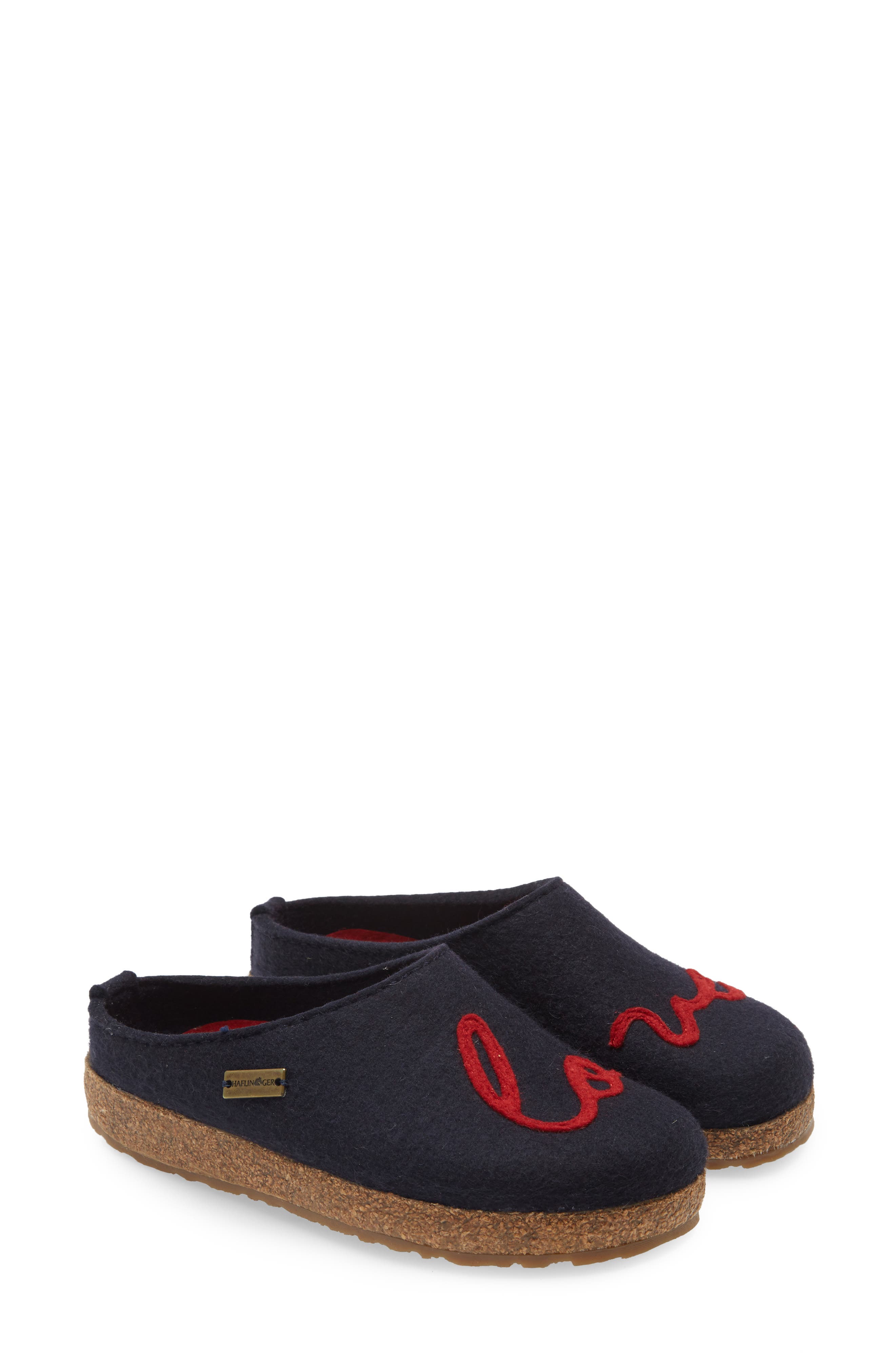 Haflinger Lovely Wool Slipper, Alternate, color, 