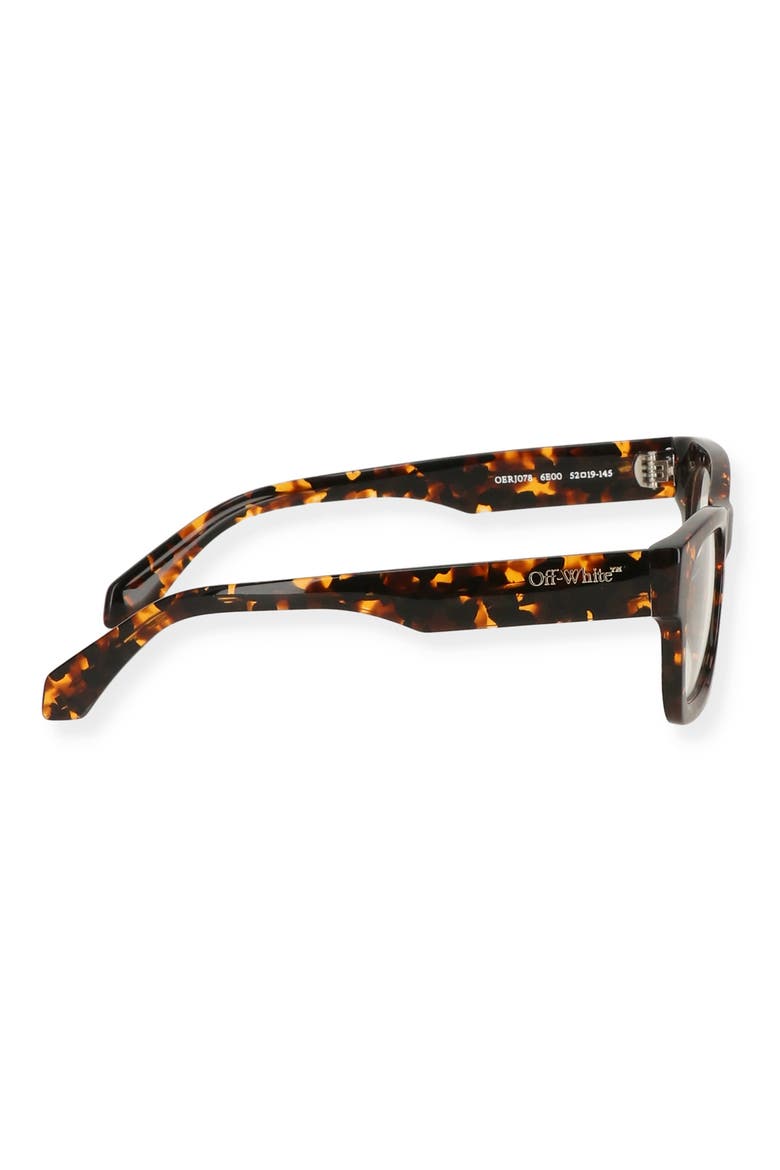 Havana 52mm Square Optical Frames, Alternate, color, HAVANA