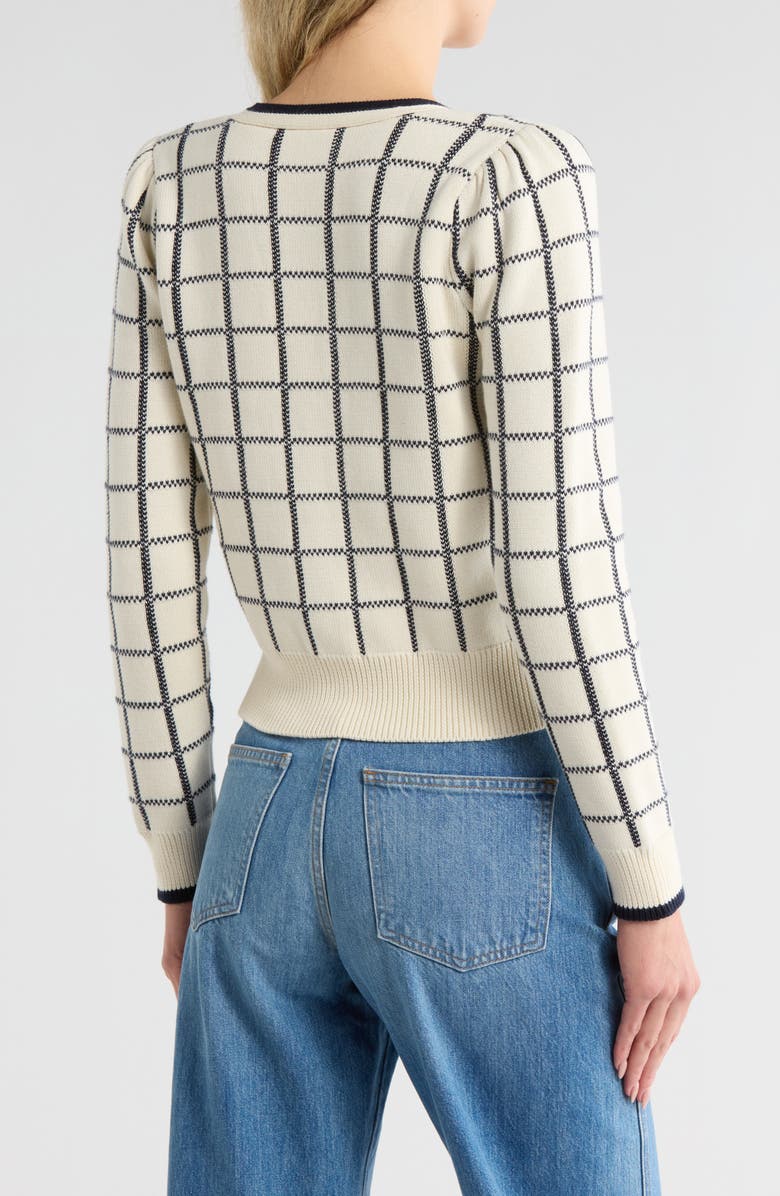 Veronica Beard Adaire Cardigan, Alternate, color, 