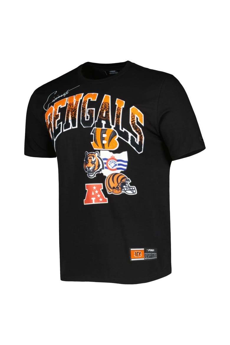 Men's Pro Standard Black Cincinnati Bengals Hometown Collection T-Shirt, Alternate, color, Black