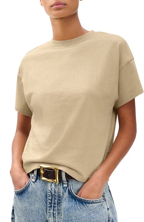 Kelley Boxy Cotton Jersey T-Shirt