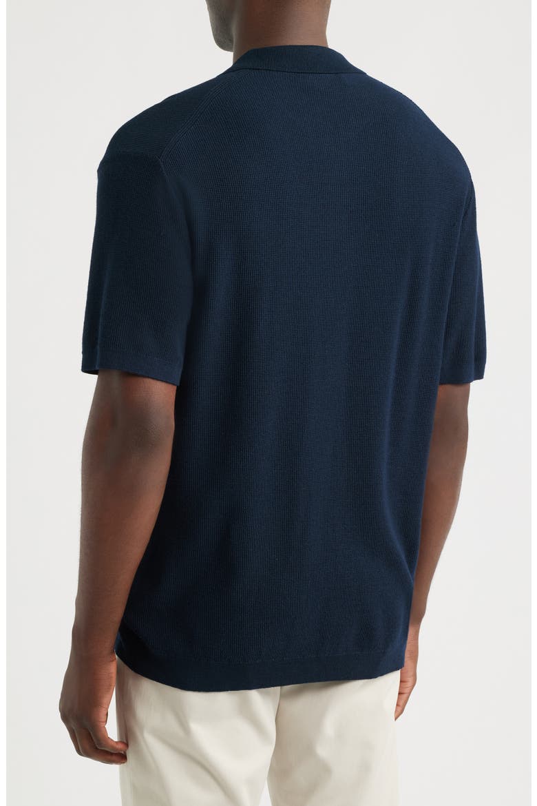Polo Sweater, Alternate, color, TOTAL ECLIPSE