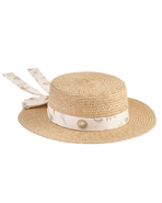 Fable England Whispering Sand Raffia Hat