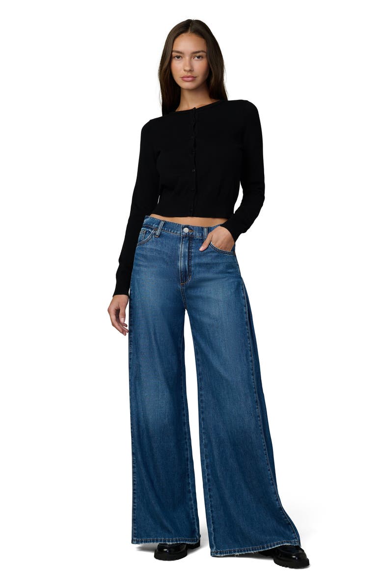 Joe's Jeans The Side Pleat High Waist Wide Leg Jeans, Alternate, color, Cherished