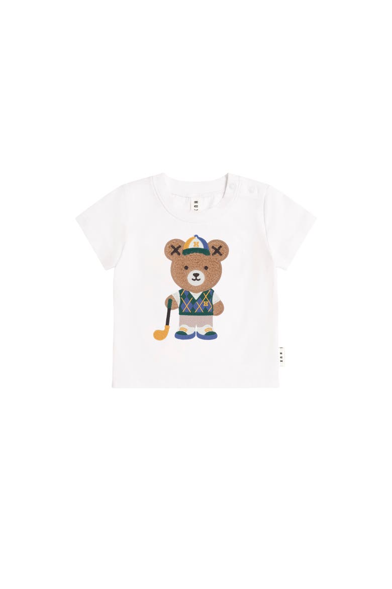 Golfer Hux White Tee, Main, color, White