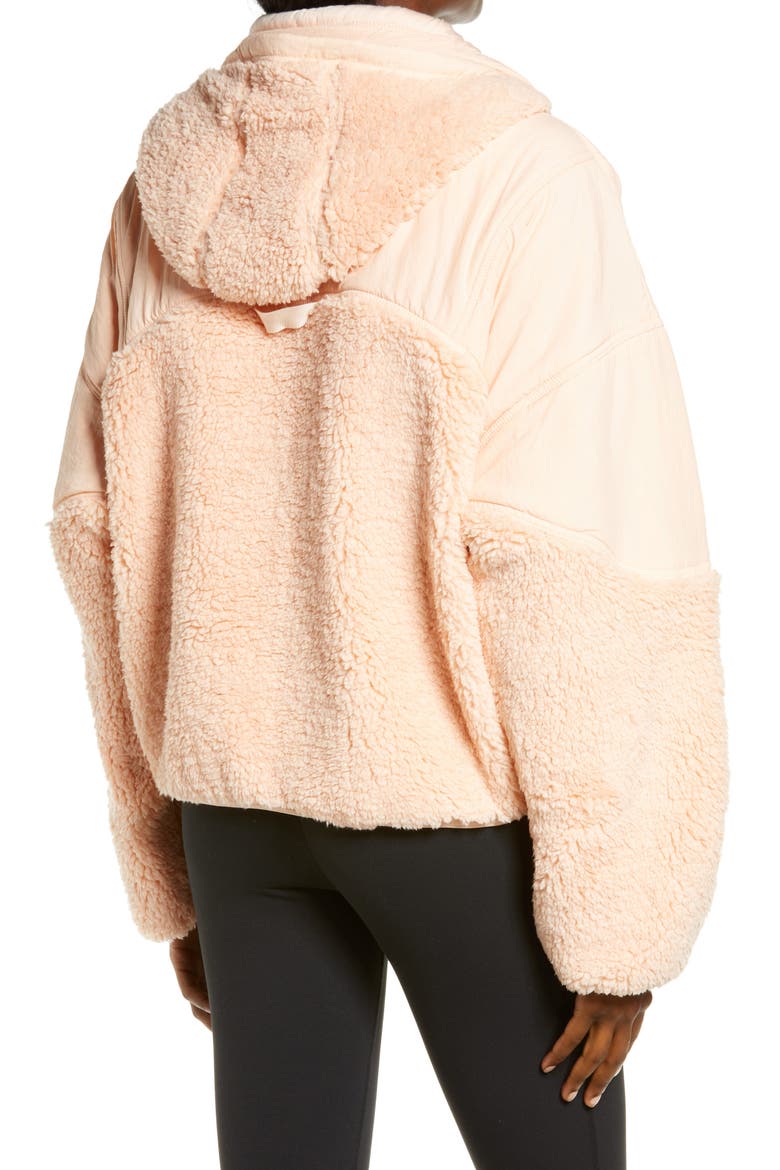 Adventure Awaits Fleece Jacket, Alternate, color, PEACH CHAMPAGNE://DNU