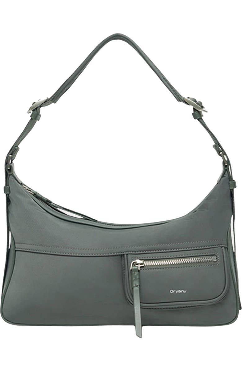 Oryany Dekker Nylon Shoulder Bag, Main, color, Urban Grey
