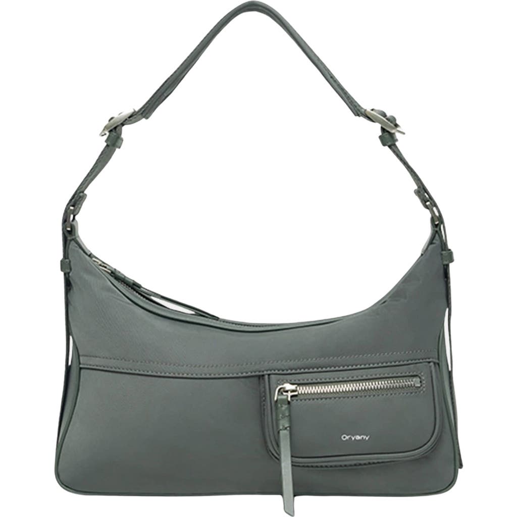 Oryany Dekker Nylon Shoulder Bag In Green