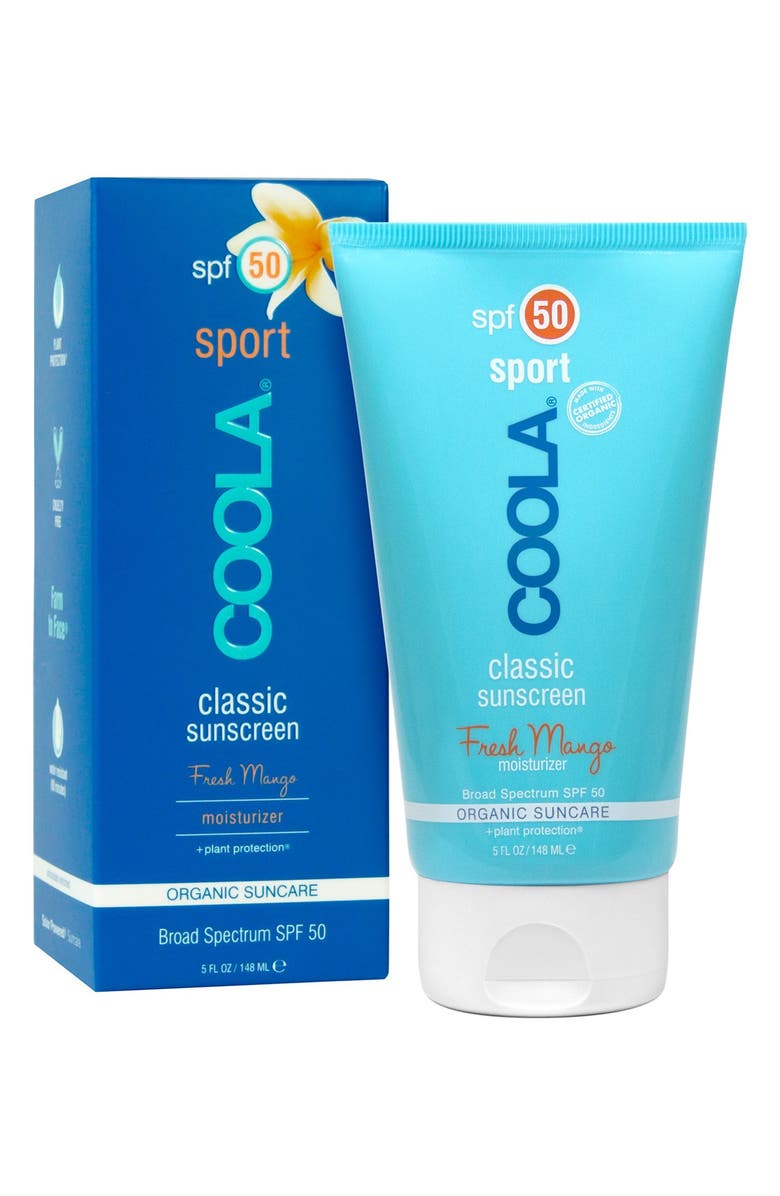 COOLA<sup>®</sup> Suncare Sport Classic Sunscreen SPF 50, Main, color, 